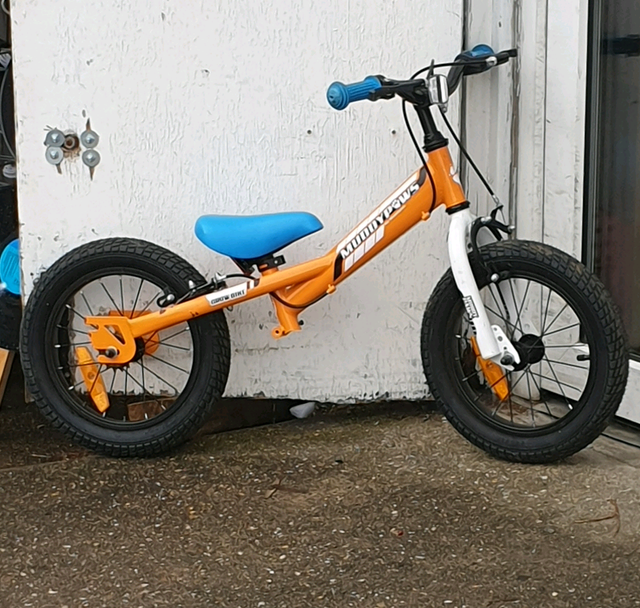 muddy paws balance bike